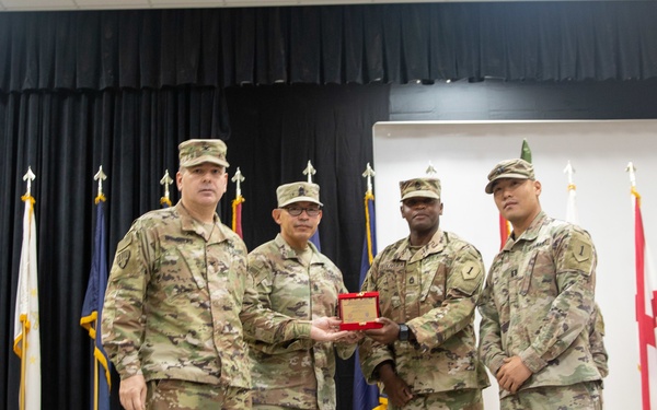 First Infantry Division’s Finance Unit transfers authority to 82nd Airborne's Finance Battalion in Kuwait