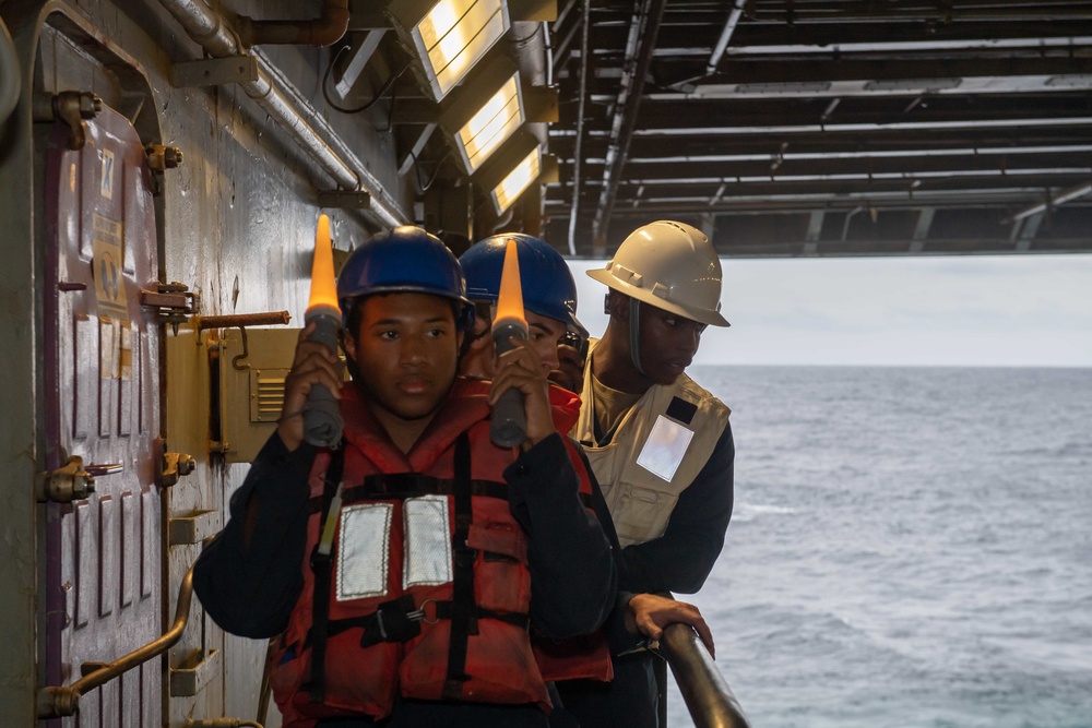 AAV Operations aboard USS New Orleans during Keen Sword 23