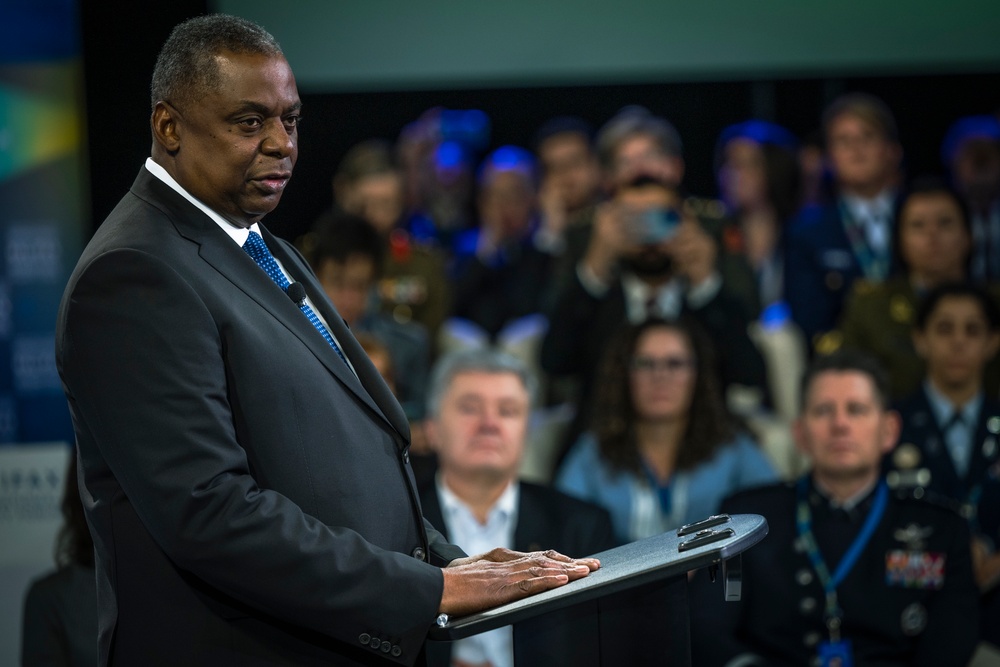 SECDEF Delivers Keynote Address at 2022 Halifax International Security Forum