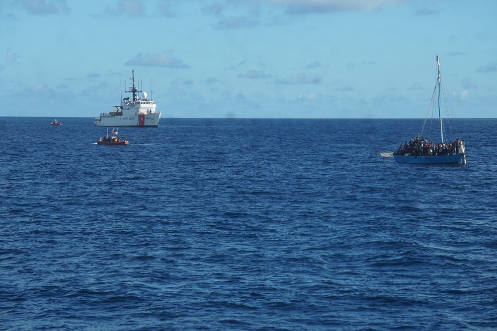 Coast Guard transfers 217 Haitians to The Bahamas