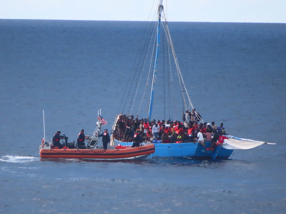 Coast Guard transfers 217 Haitians to The Bahamas