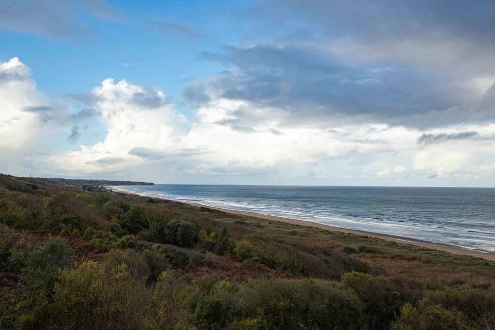 USS Normandy Visits in Normandy, France