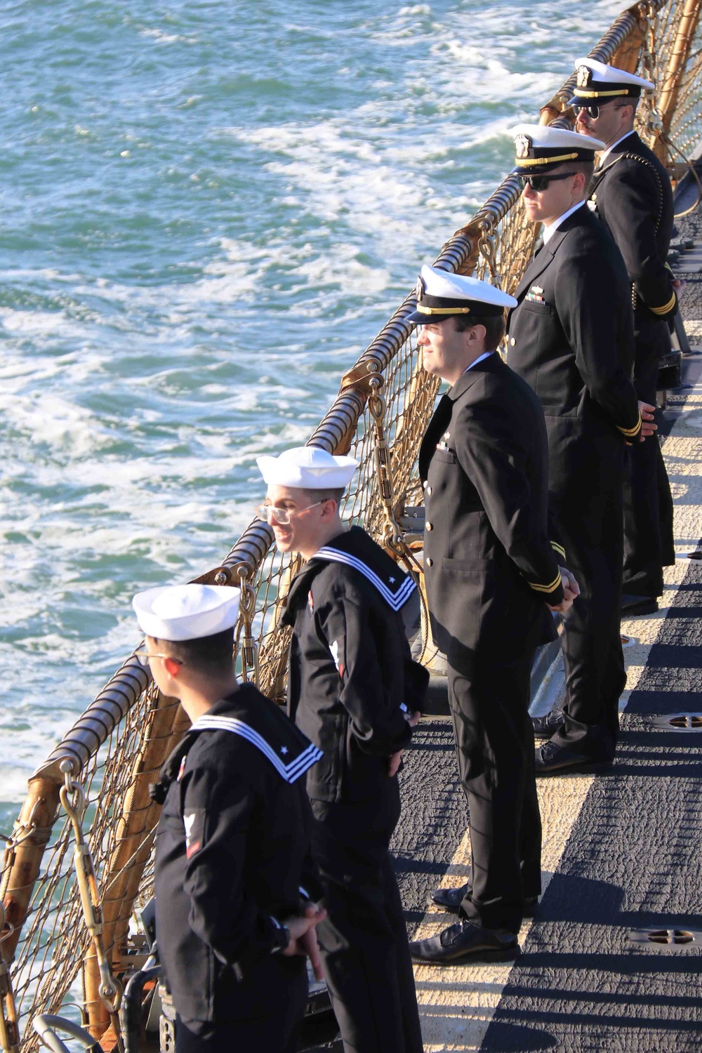 USS McFaul Visits in Rotterdam