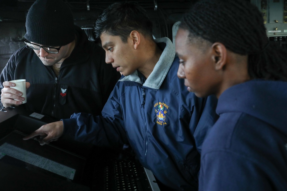 USS McFaul Visits in Rotterdam