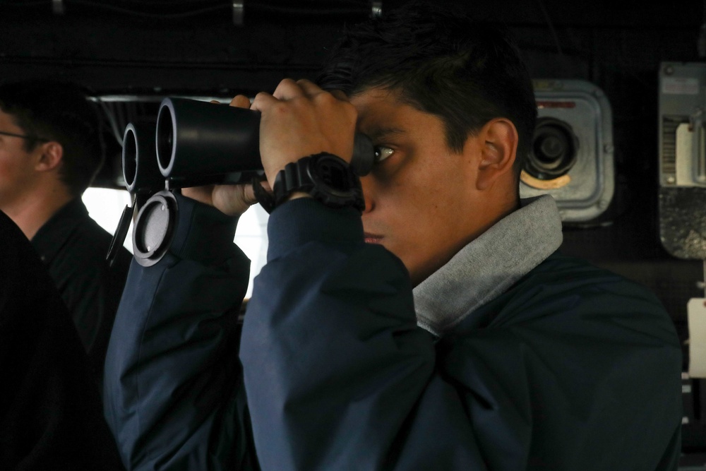 USS McFaul Visits in Rotterdam