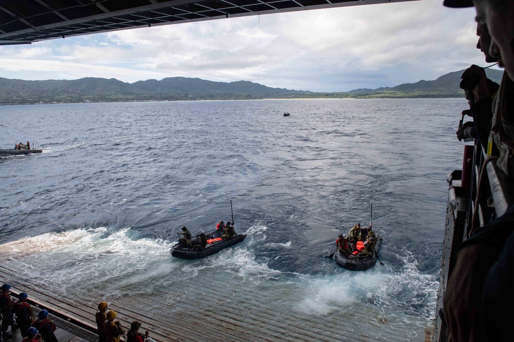 CRRC Ops aboard USS New Orleans during Keen Sword 23