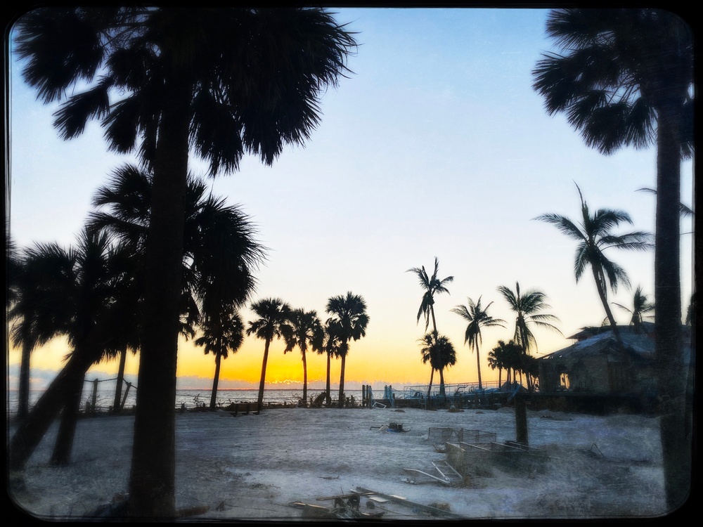 Sunset on Fort Myers Beach