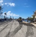 Crews Work to Repair a Roadway Connecting Pine Island