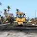 Crews Work to Repair a Roadway Connecting Pine Island