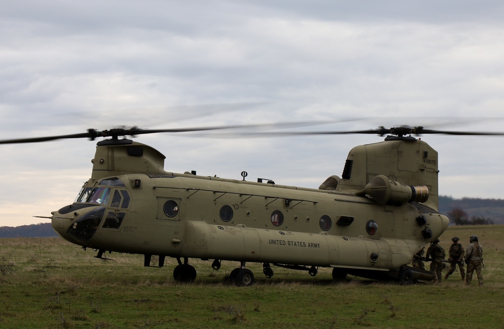 1-26 IN Joint Air Assault Operations at Exercise Justice Sword