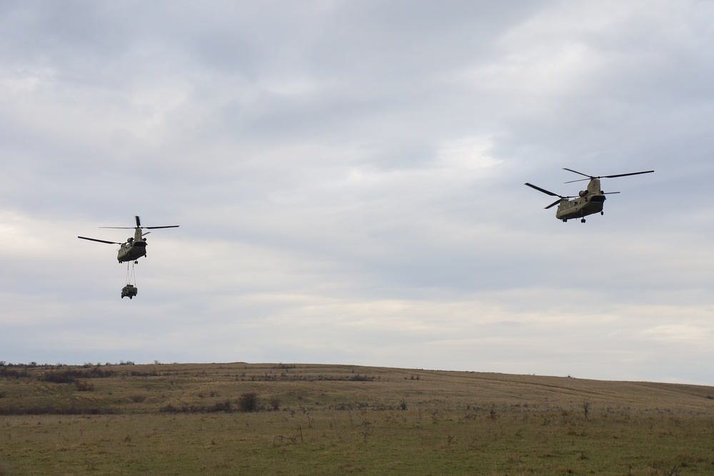 1-26 IN Joint Air Assault Operations at Exercise Justice Sword