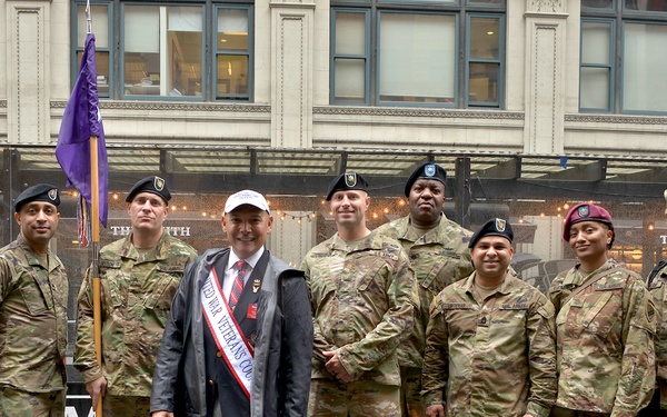 353 CACOM participates in Veterans Day Parade