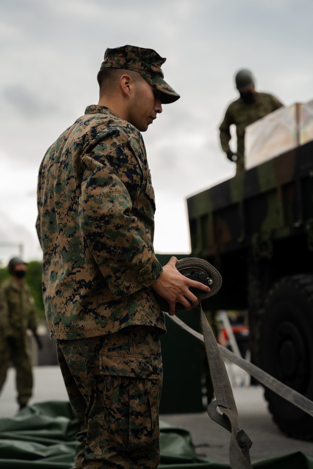U.S. Marines and JGSDF Conduct Bilateral Convoy | Keen Sword