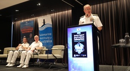 Commander, Submarine Group 7 Speaks at Submarine Institute of Australia Conference