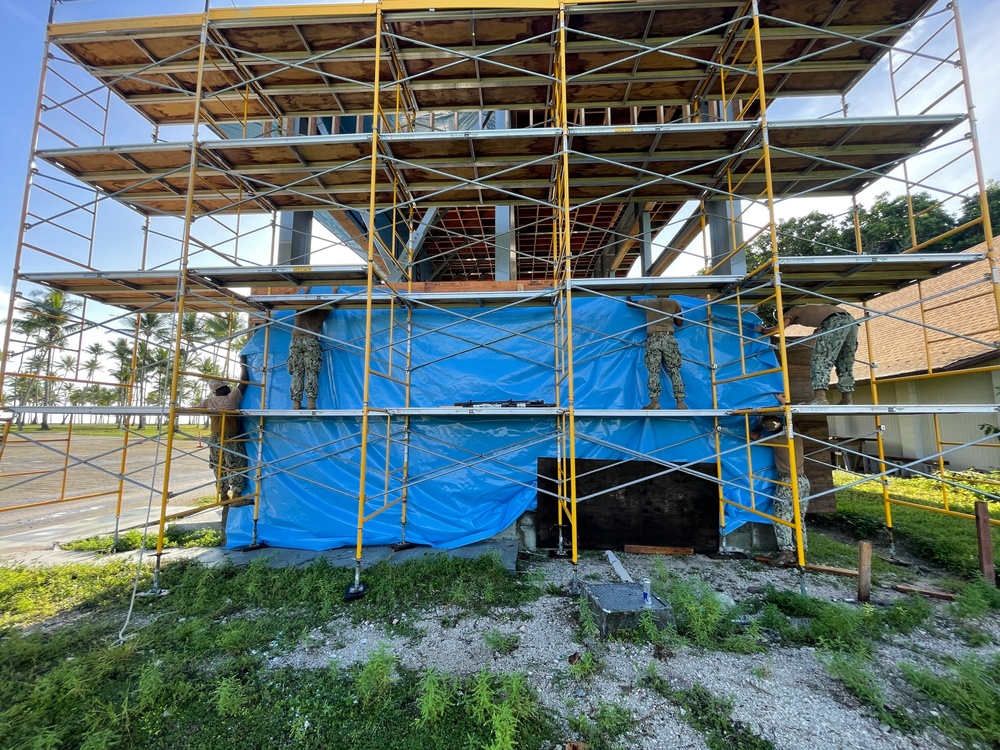 The Richardson Multipurpose Facility project onboard U.S. Army Garrison - Kwajalein Atoll