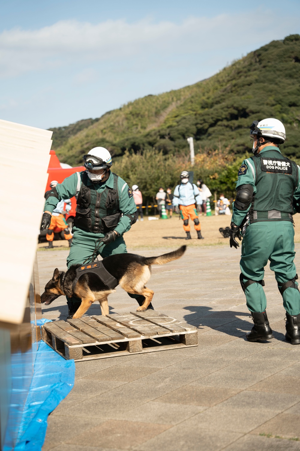 9th Engineer Support Battalion Marines Participate in  Humanitarian Aid/Disaster Relief Demonstration  with Japan Ground Self Defense Force Counterparts