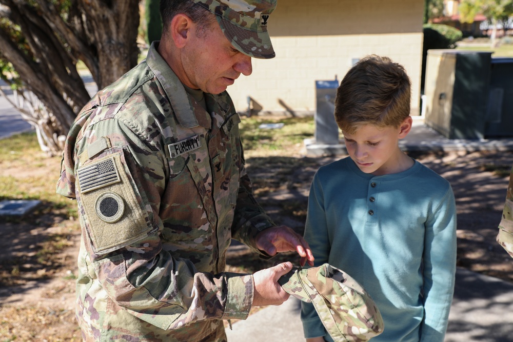 A Major promotion ceremony for the 37th Infantry Brigade Combat Team