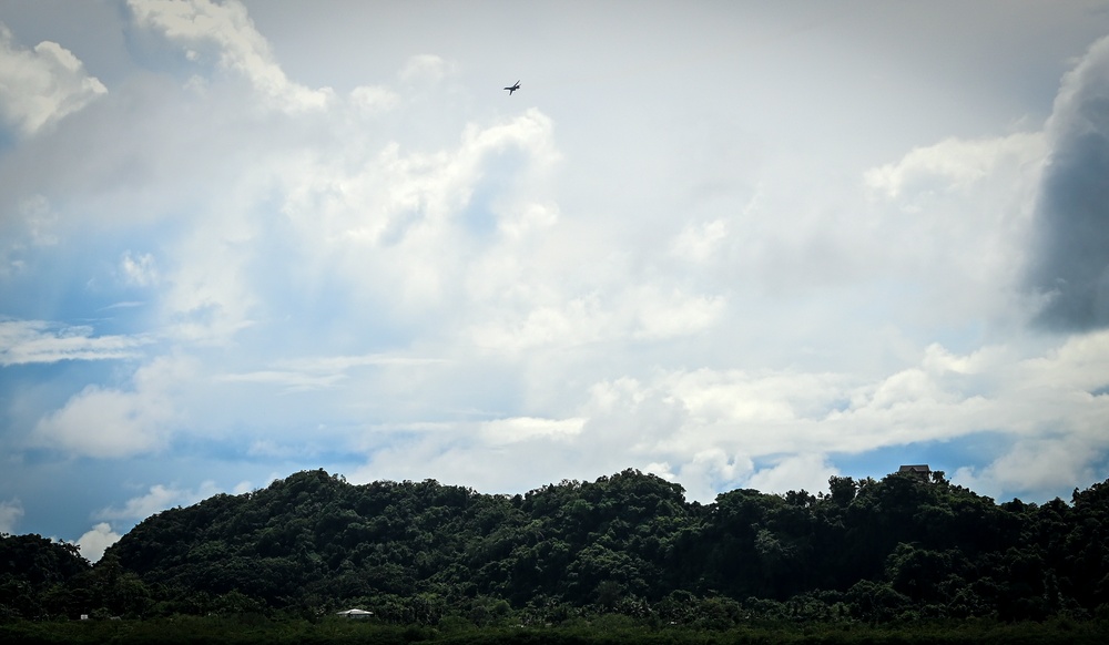 Republic of Palau Veterans Day flyover