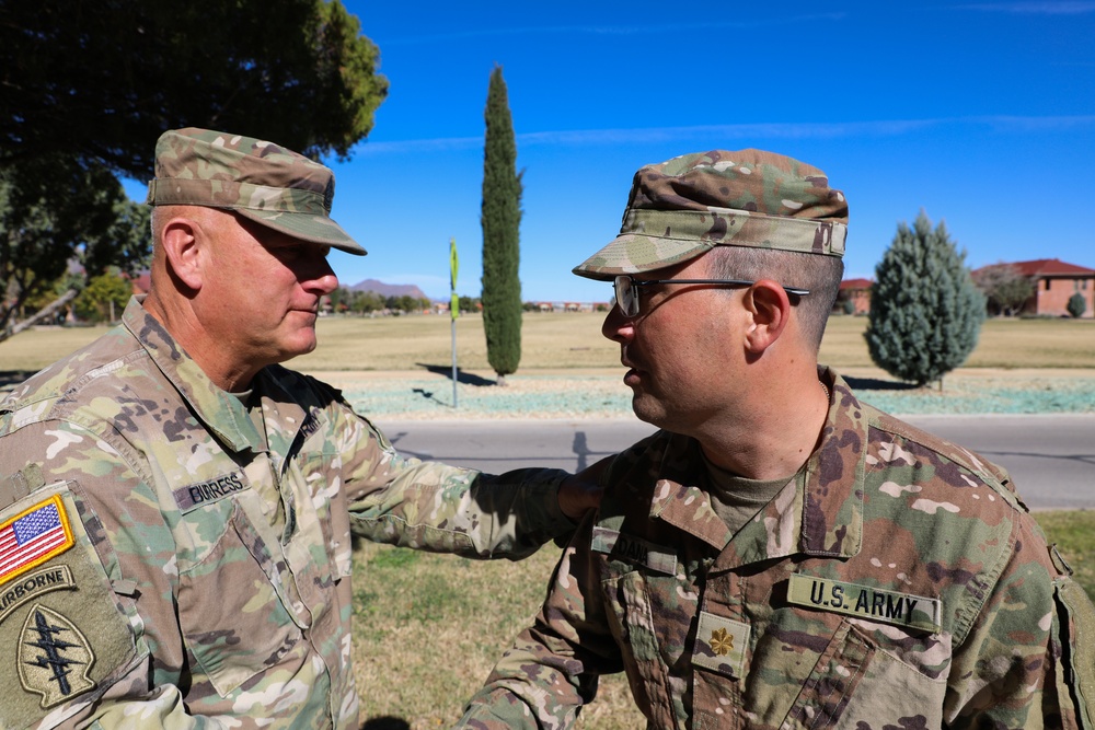 A Major promotion ceremony for the 37th Infantry Brigade Combat Team