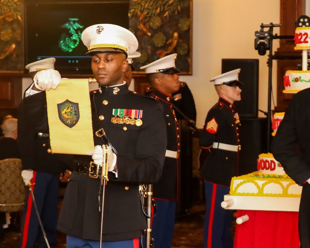 Task Force 76/3 247th Marine Corps Ball