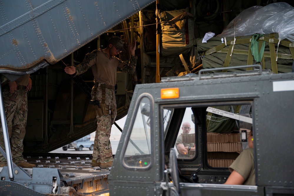 386 AEW conducts joint airdrop