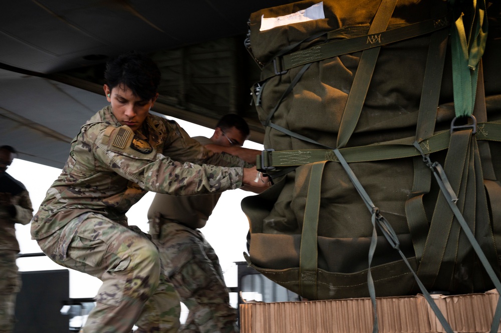 386 AEW conducts joint airdrop