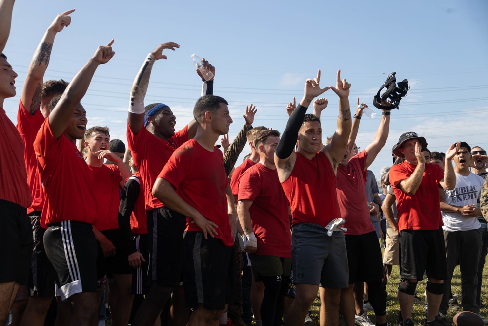 Combat Logistics Regiment 3 Conducts Annual Turkey Bowl Flag Football Tournament