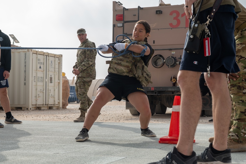 PSAB Fire hosts Joint Force fitness challenge