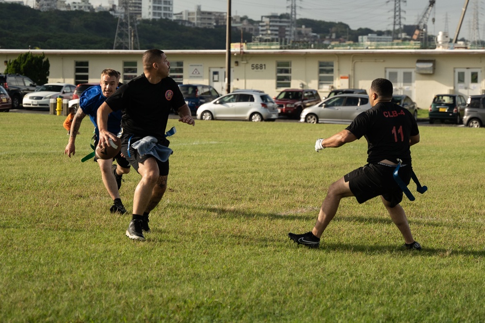 Combat Logistics Regiment 3 Conducts Annual Turkey Bowl Flag Football Tournament