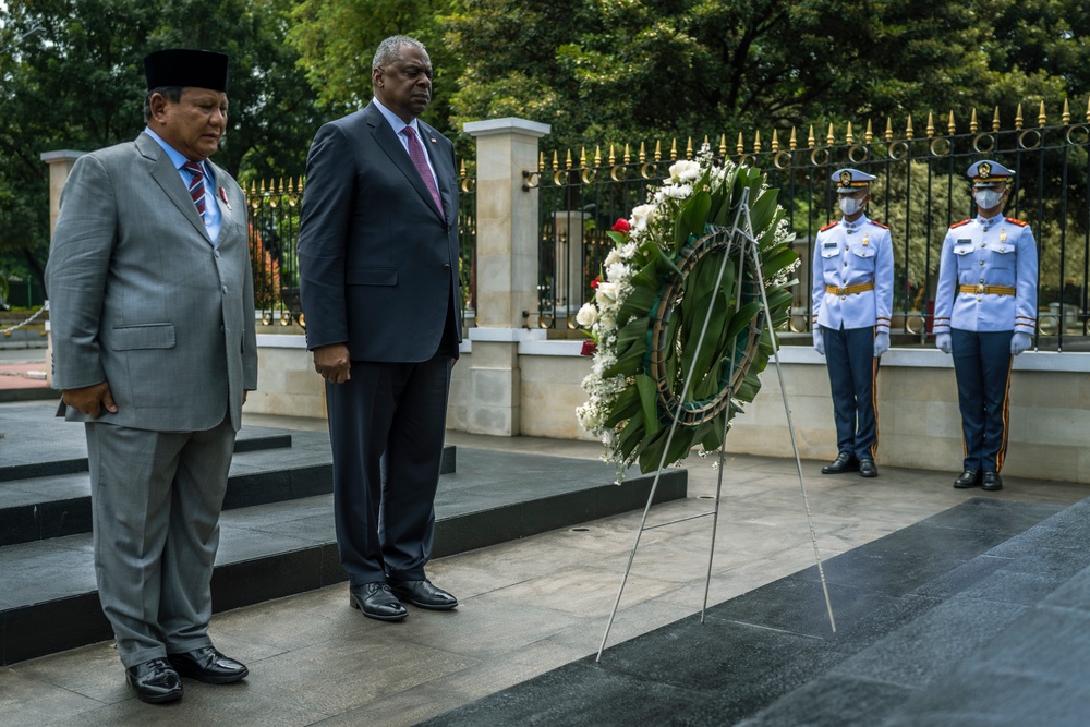 SECDEF Austin Visit to Jakarta, Indonesia