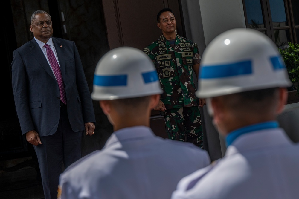 SECDEF Austin Visit to Jakarta, Indonesia