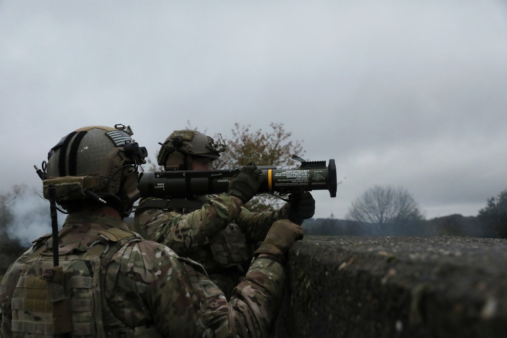 10th SFG(A) conducts heavy weapons training