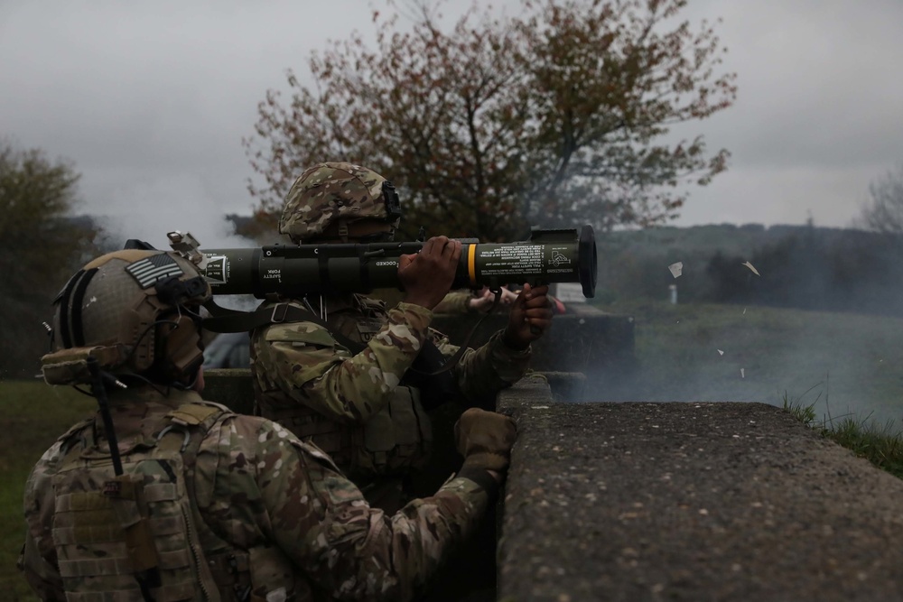 10th SFG(A) conducts heavy weapons training