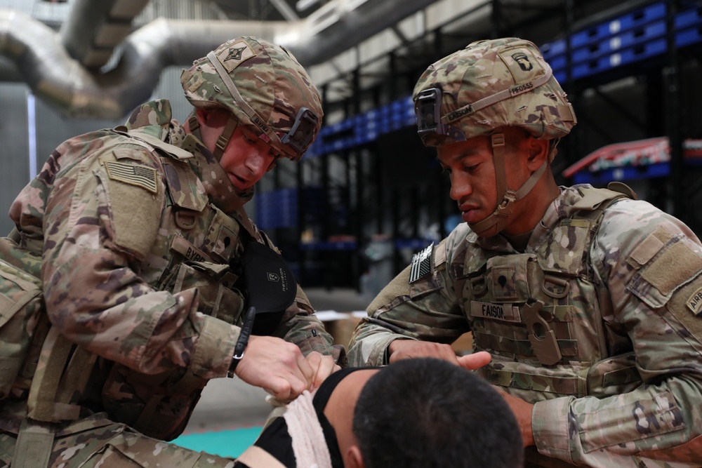 Combat Lifesaver Course in Romania