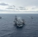 USS Ronald Reagan (CVN 76) conducts trilateral operations with Royal Australian Navy