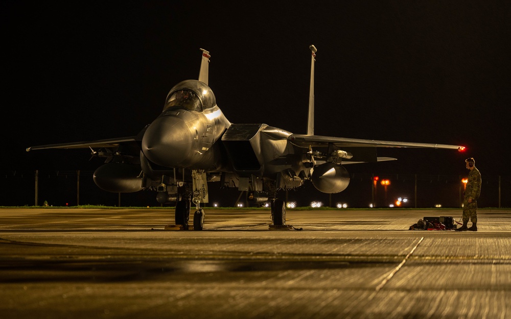 Night ops at the Liberty Wing