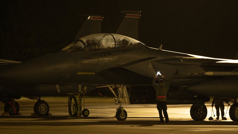 Night ops at the Liberty Wing