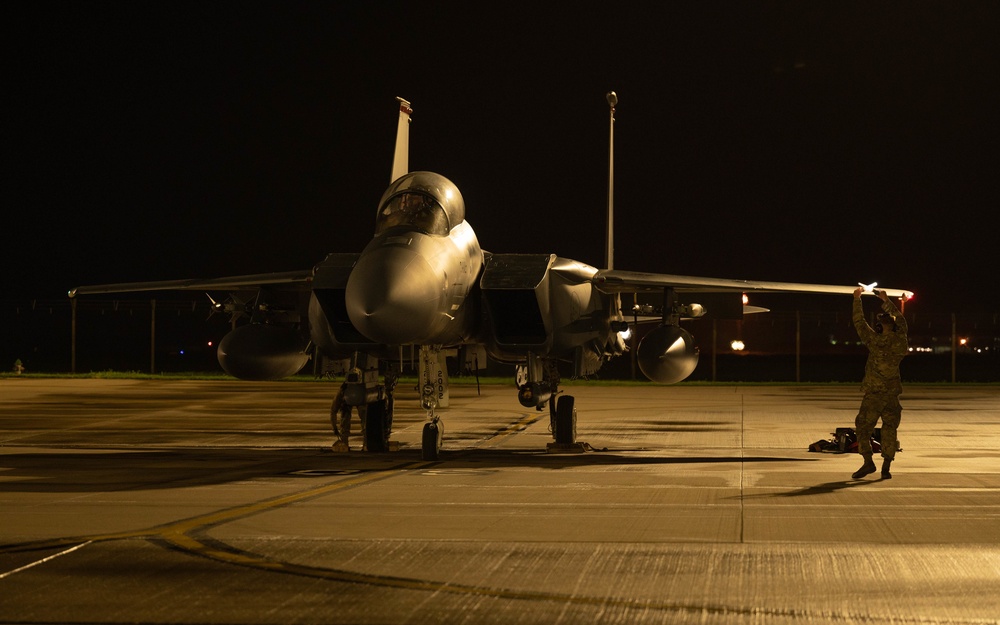 Night ops at the Liberty Wing