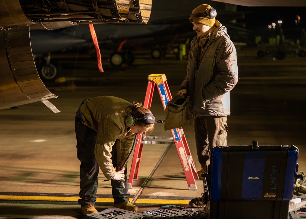 Night ops at the Liberty Wing