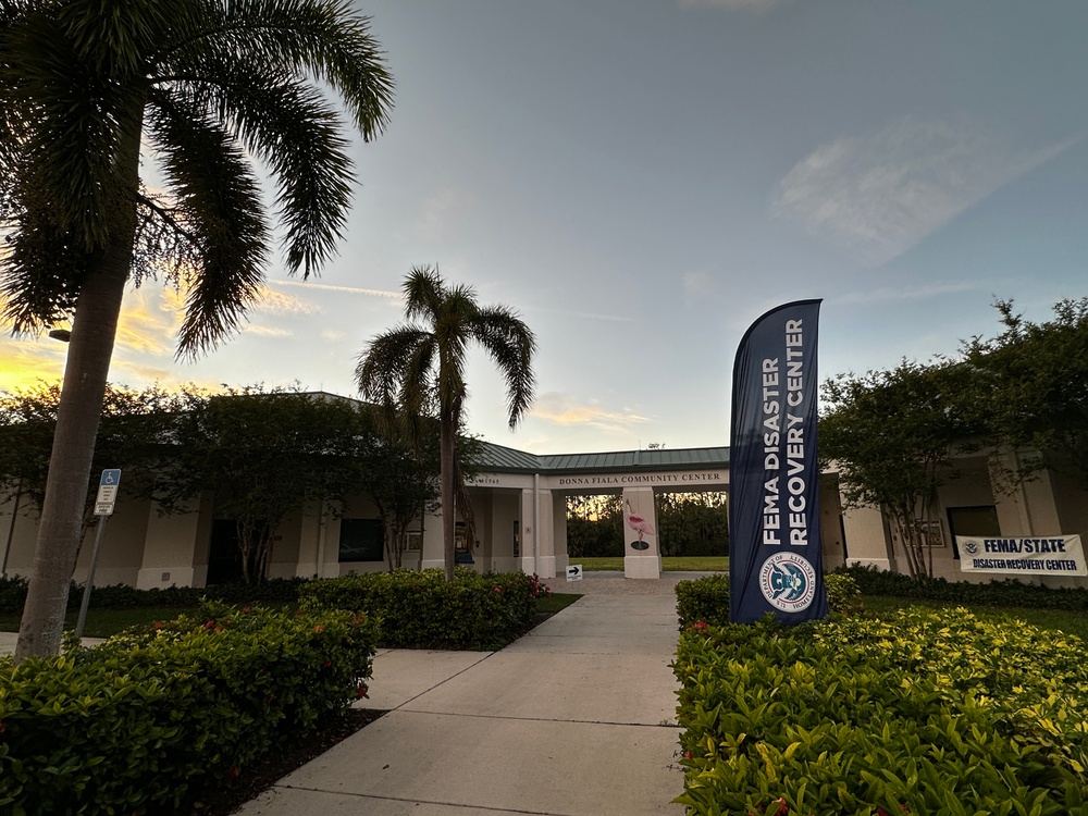 Disaster Recovery Center is Set up in Naples