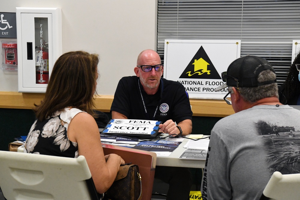 Disaster Recovery Center is Set up in Naples