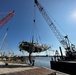 Crews Work to Move Displaced Vessels From Hurricane Ian