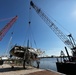 Crews Work to Remove Vessels Displaced By Hurricane Ian