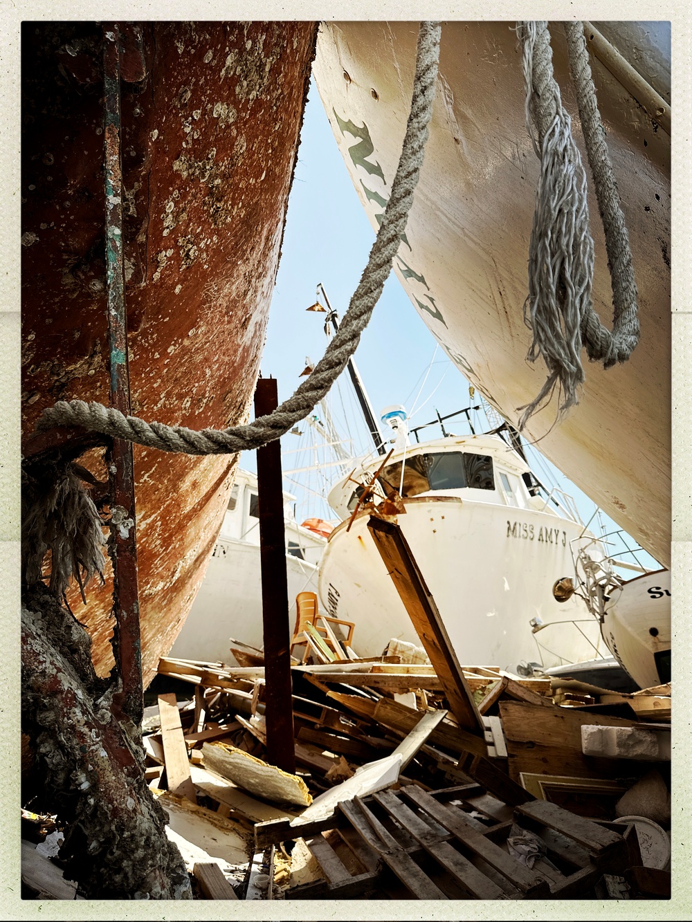 Large Vessels Are Tossed Ashore Following Hurricane Ian