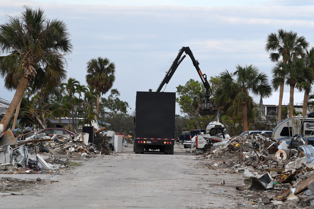 Debris Removal Continues in Communities Impacted by Hurricane Ian