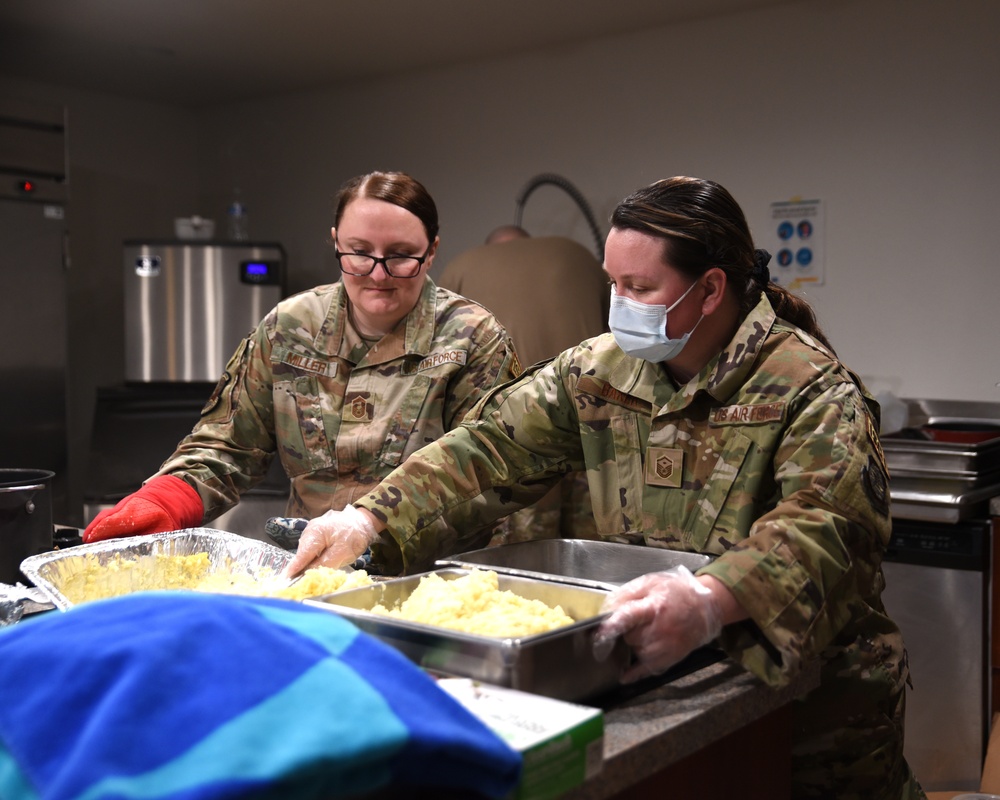 Team McChord First Sergeants host Dormsgiving Extravaganza