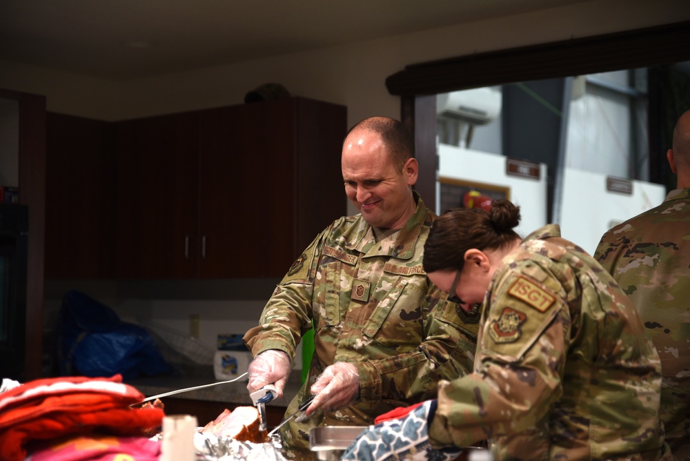 Team McChord First Sergeants host Dormsgiving Extravaganza