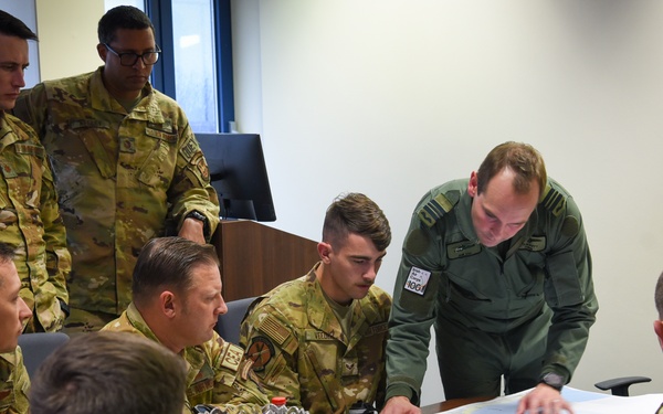 20 AF visits Irish Air Corps