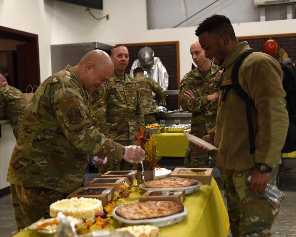 Team McChord First Sergeants host Dormsgiving Extravaganza