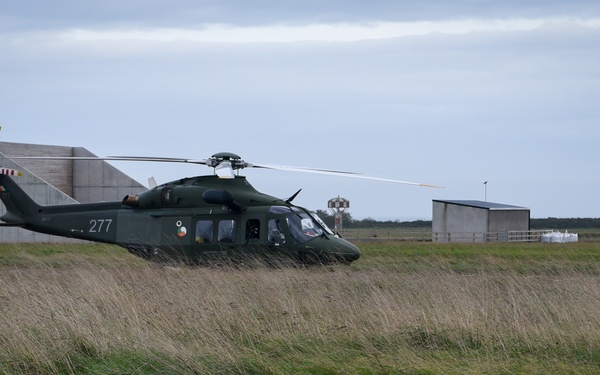 20 AF visits Irish Air Corps